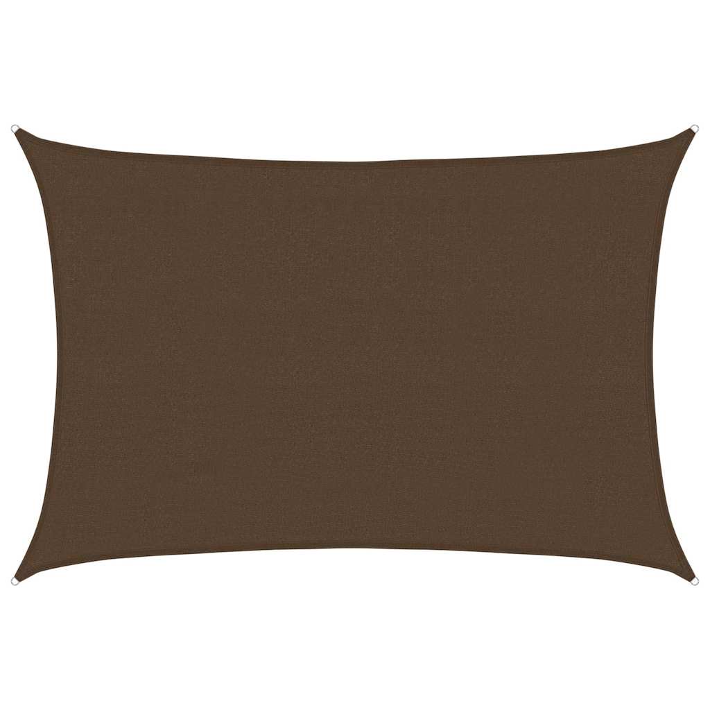 Vela Parasole 160 g/m² Marrone 4x5 m in HDPE