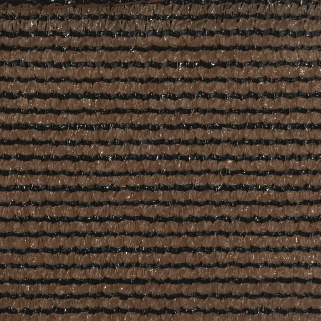 Vela Parasole 160 g/m² Marrone 4x5 m in HDPE