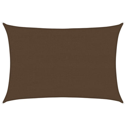 Vela Parasole 160 g/m² Marrone 4x6 m in HDPE