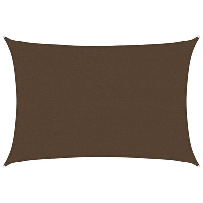 Vela Parasole 160 g/m² Marrone 4x6 m in HDPE