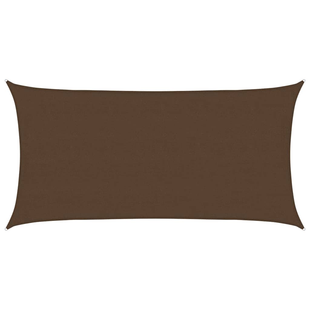 Vela Parasole 160 g/m² Marrone 4x7 m in HDPE