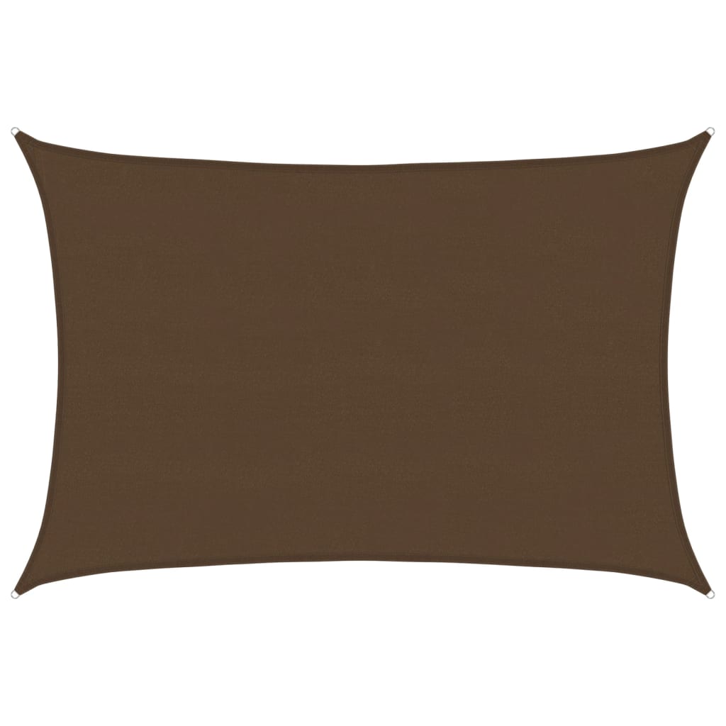 Vela Parasole 160 g/m² Marrone 5x6 m in HDPE