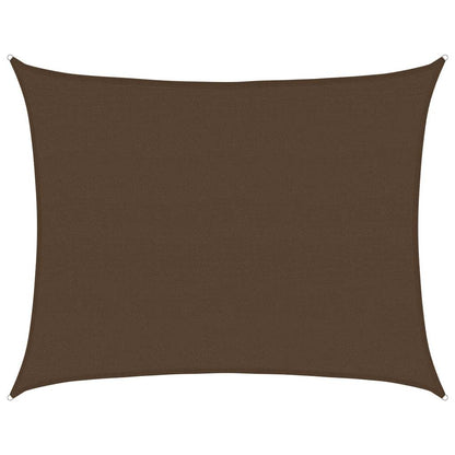 Vela Parasole 160 g/m² Marrone 6x8 m in HDPE