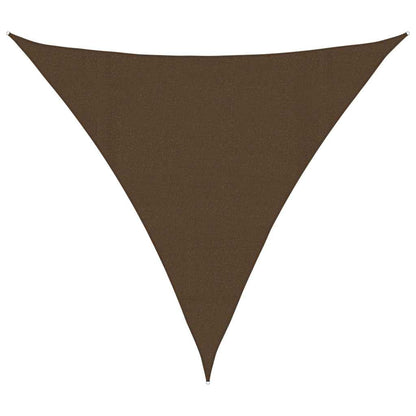 Vela Parasole 160 g/m² Marrone 4,5x4,5x4,5 m in HDPE