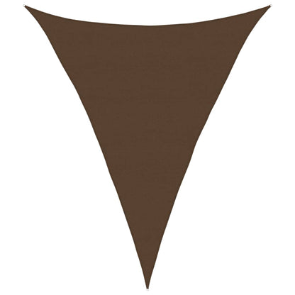 Vela Parasole 160 g/m² Marrone 5x7x7 m in HDPE