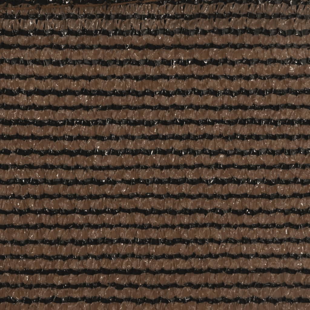 Vela Parasole 160 g/m² Marrone 4/5x3 m in HDPE | homemem39