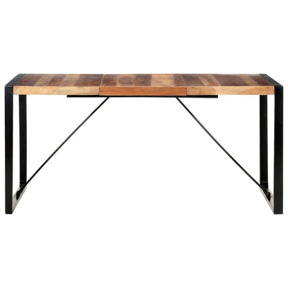 Tavolo da Pranzo 160x80x75 cm in Legno Massello | homemem39