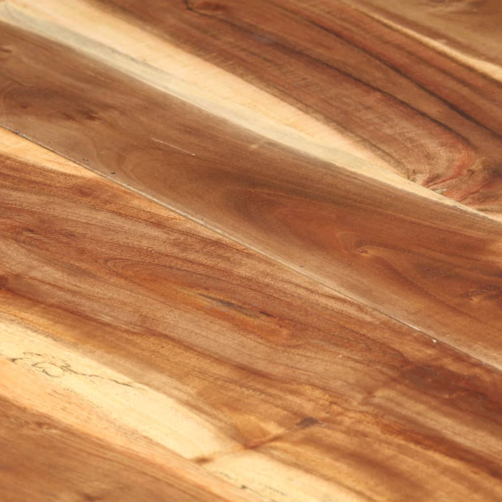 Tavolo da Pranzo 200x100x75cm Legno Massello con Finitura Ambra | homemem39