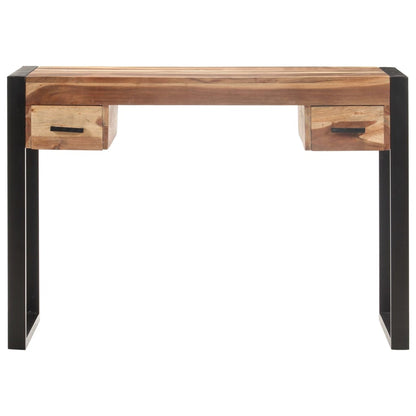 Scrivania 110x50x76 cm in Legno Massello | homemem39