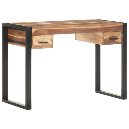 Scrivania 110x50x76 cm in Legno Massello