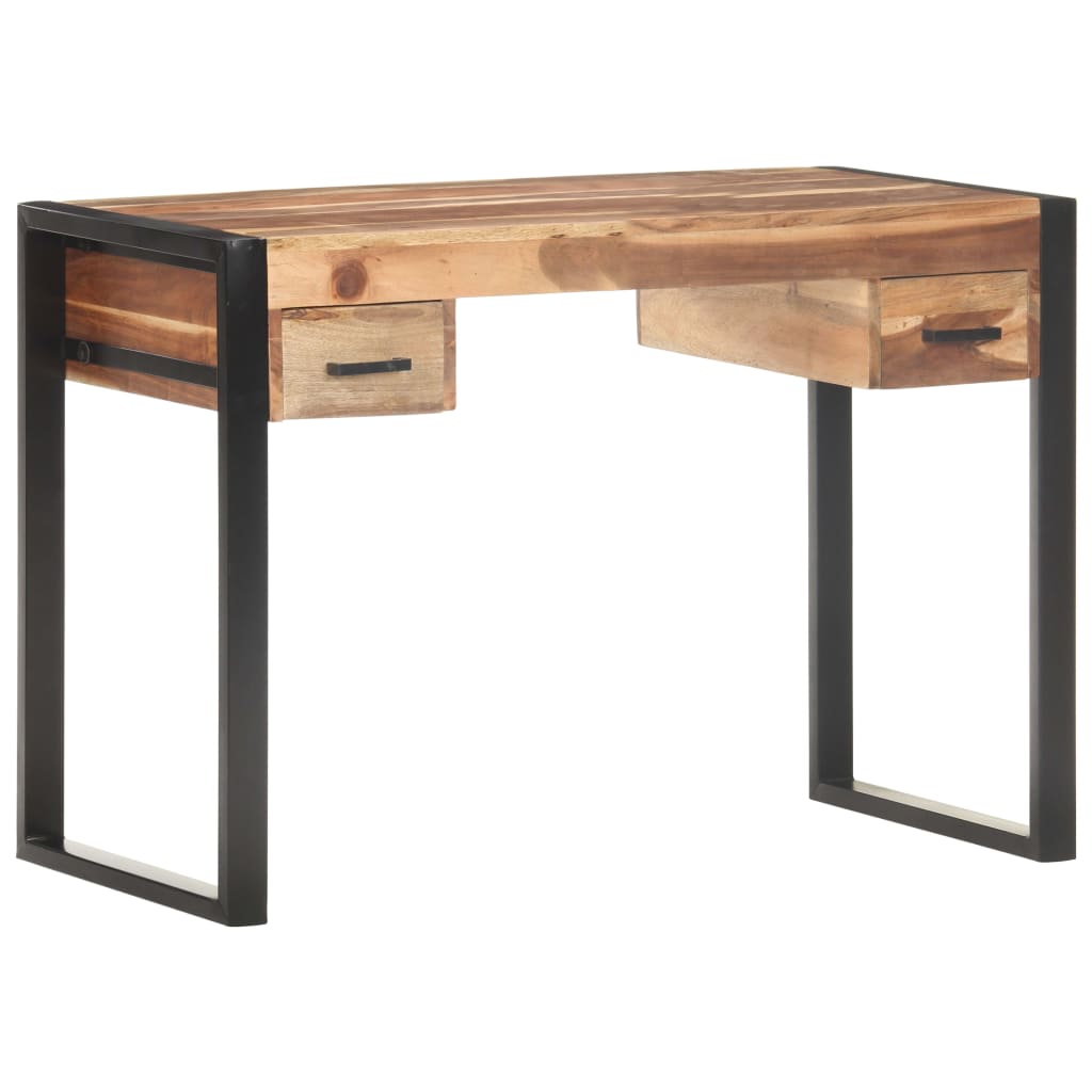 Scrivania 110x50x76 cm in Legno Massello