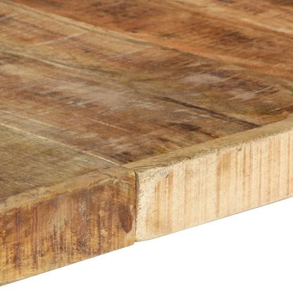 Tavolo da Pranzo 140x140x75 cm in Legno di Mango Grezzo | homemem39