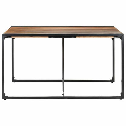 Tavolo da Pranzo 140x140x75 cm in Legno Massello