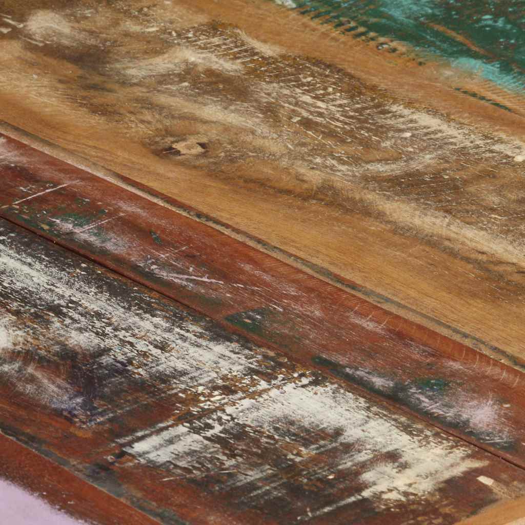 Tavolino da Salotto 140x70x40 cm in Legno Massello di Recupero