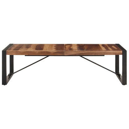 Tavolino da Salotto 140x70x40 cm in Legno Massello
