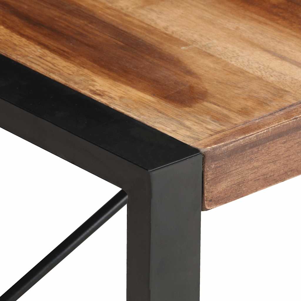 Tavolino da Salotto 140x70x40 cm in Legno Massello