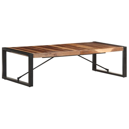 Tavolino da Salotto 140x70x40 cm in Legno Massello