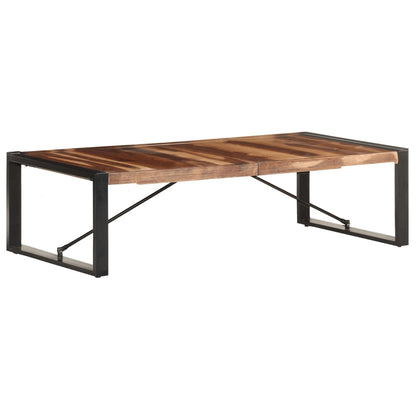 Tavolino da Salotto 140x70x40 cm in Legno Massello | homemem39