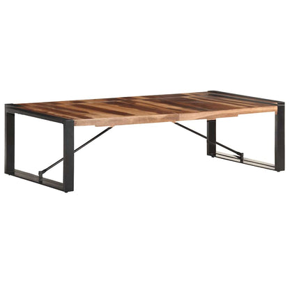 Tavolino da Salotto 140x70x40 cm in Legno Massello