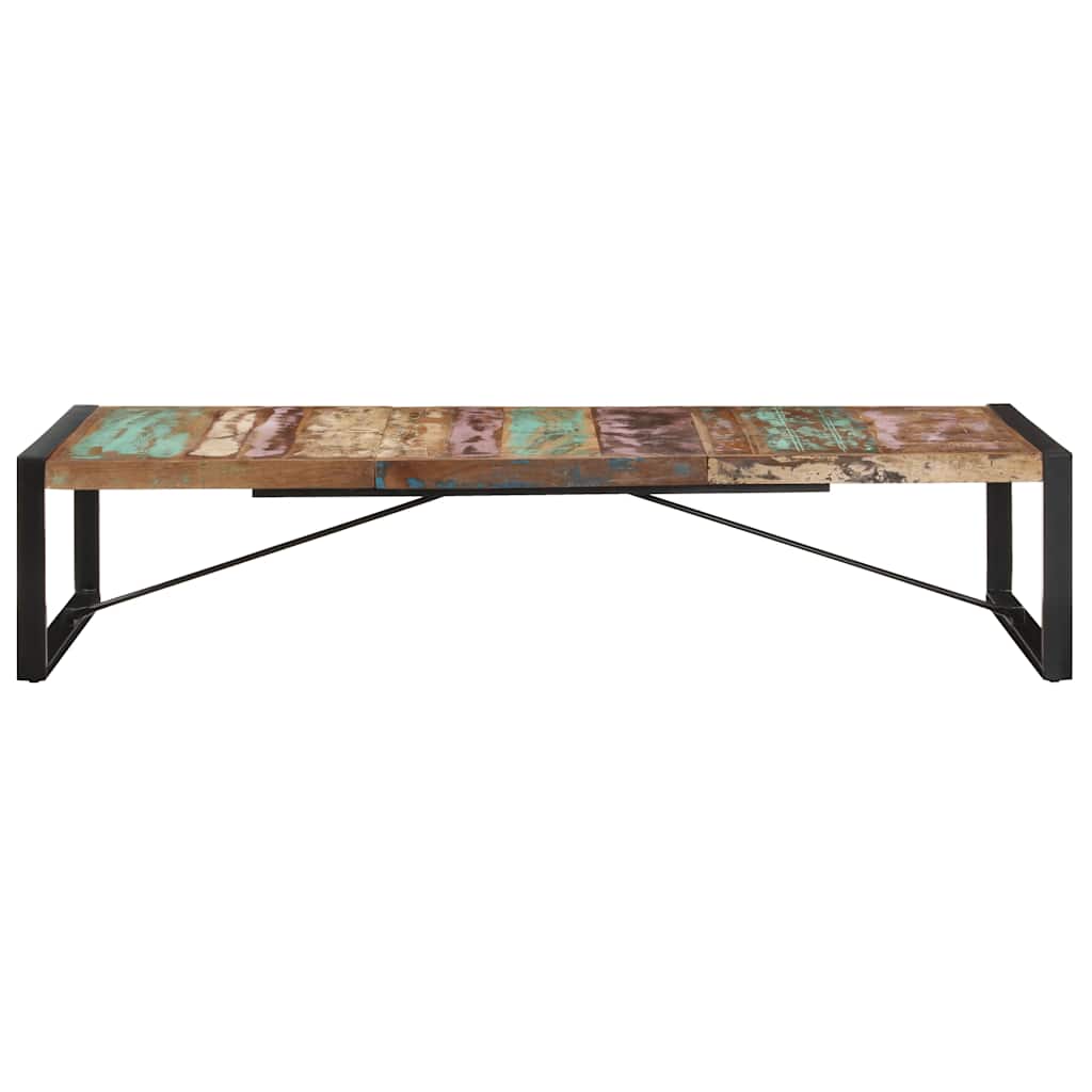 Tavolino da Salotto 180x90x40 cm in Legno Massello di Recupero | homemem39