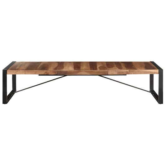 Tavolino da Salotto 180x90x40 cm in Legno Massello | homemem39