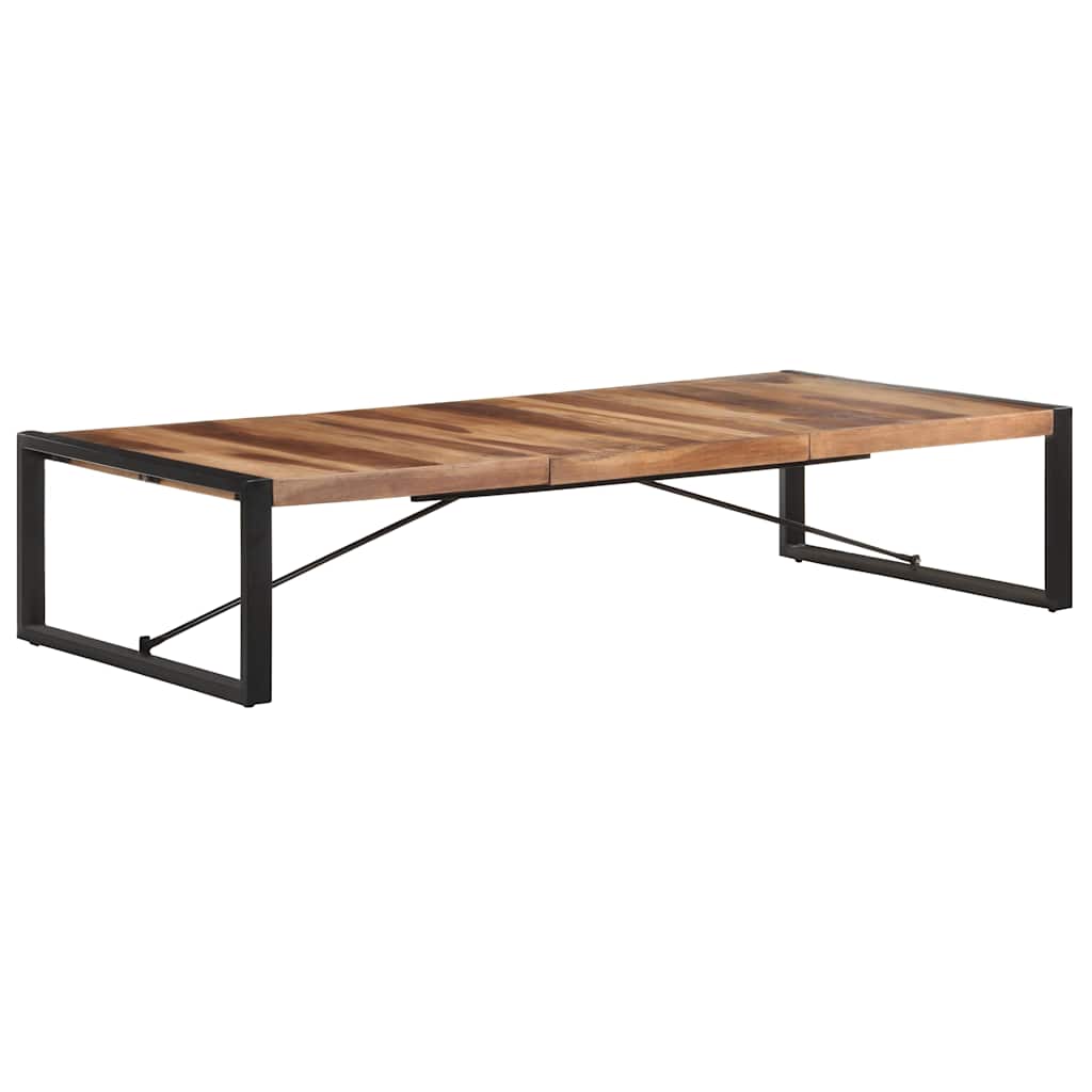 Tavolino da Salotto 180x90x40 cm in Legno Massello