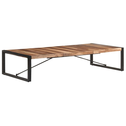 Tavolino da Salotto 180x90x40 cm in Legno Massello | homemem39