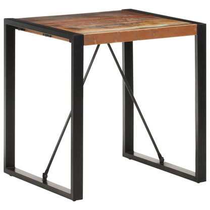 Tavolo da Pranzo 70x70x75 cm in Legno Massello di Recupero | homemem39