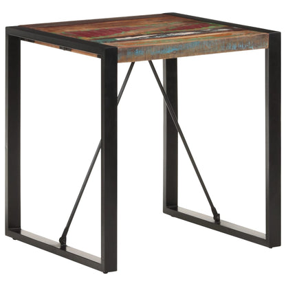 Tavolo da Pranzo 70x70x75 cm in Legno Massello di Recupero | homemem39