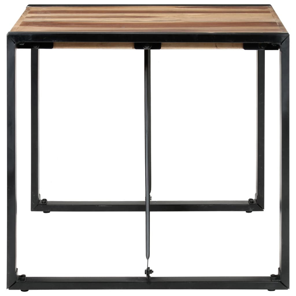 Tavolo da Pranzo 80x80x75 cm in Legno Massello