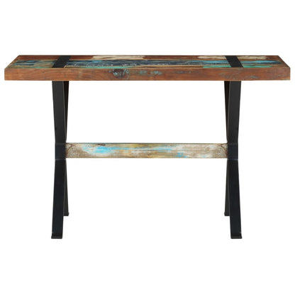 Tavolo da Pranzo 120x60x76 cm in Legno Massello di Recupero | homemem39