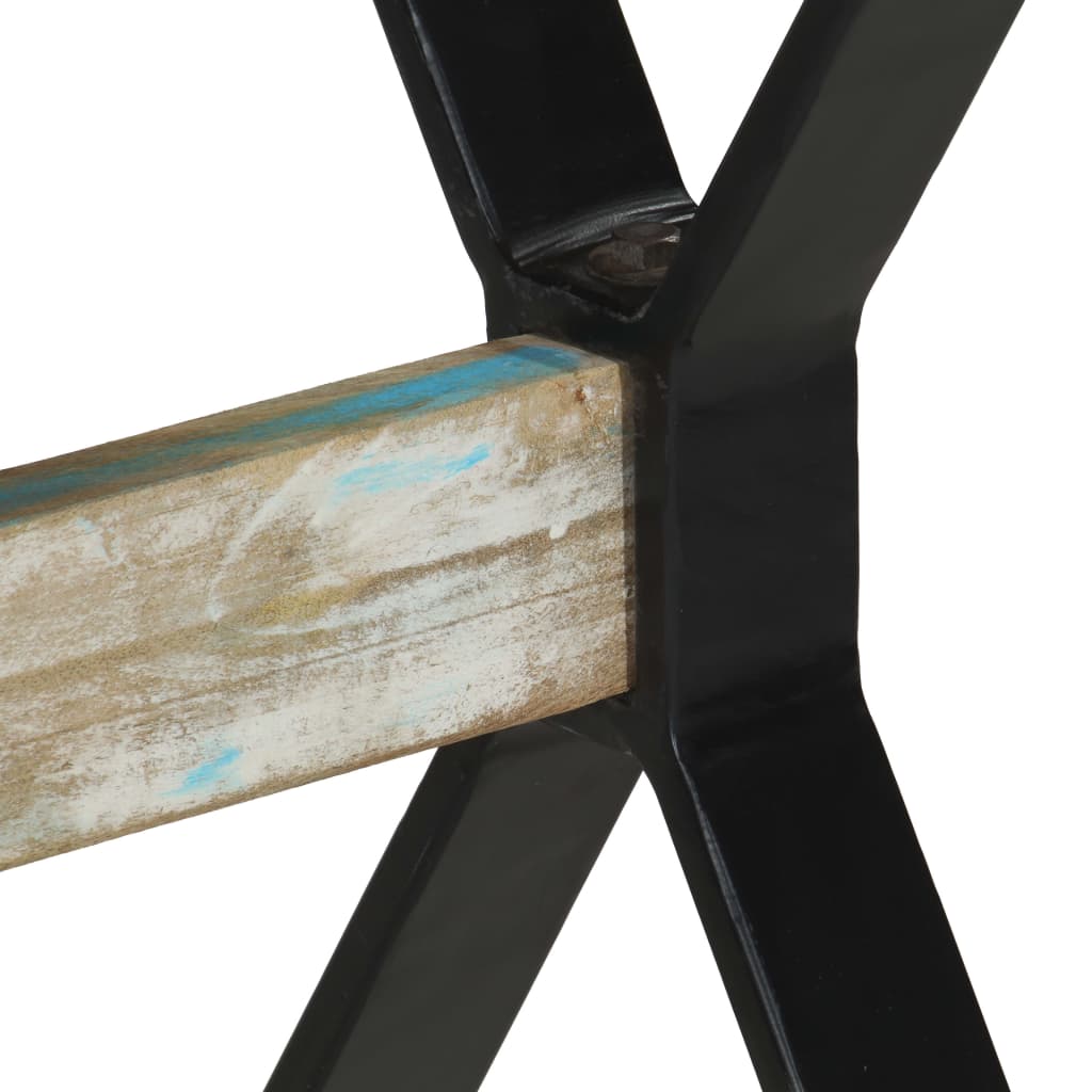 Tavolo da Pranzo 120x60x76 cm in Legno Massello di Recupero | homemem39