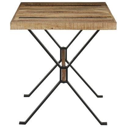 Tavolo da Pranzo 140x70x76 cm in Legno di Mango Grezzo | homemem39
