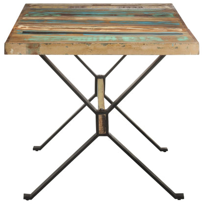 Tavolo da Pranzo 160x80x76 cm in Legno Massello di Recupero | homemem39