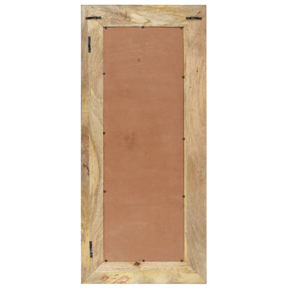 Specchio 110x50 cm in Legno Massello di Mango