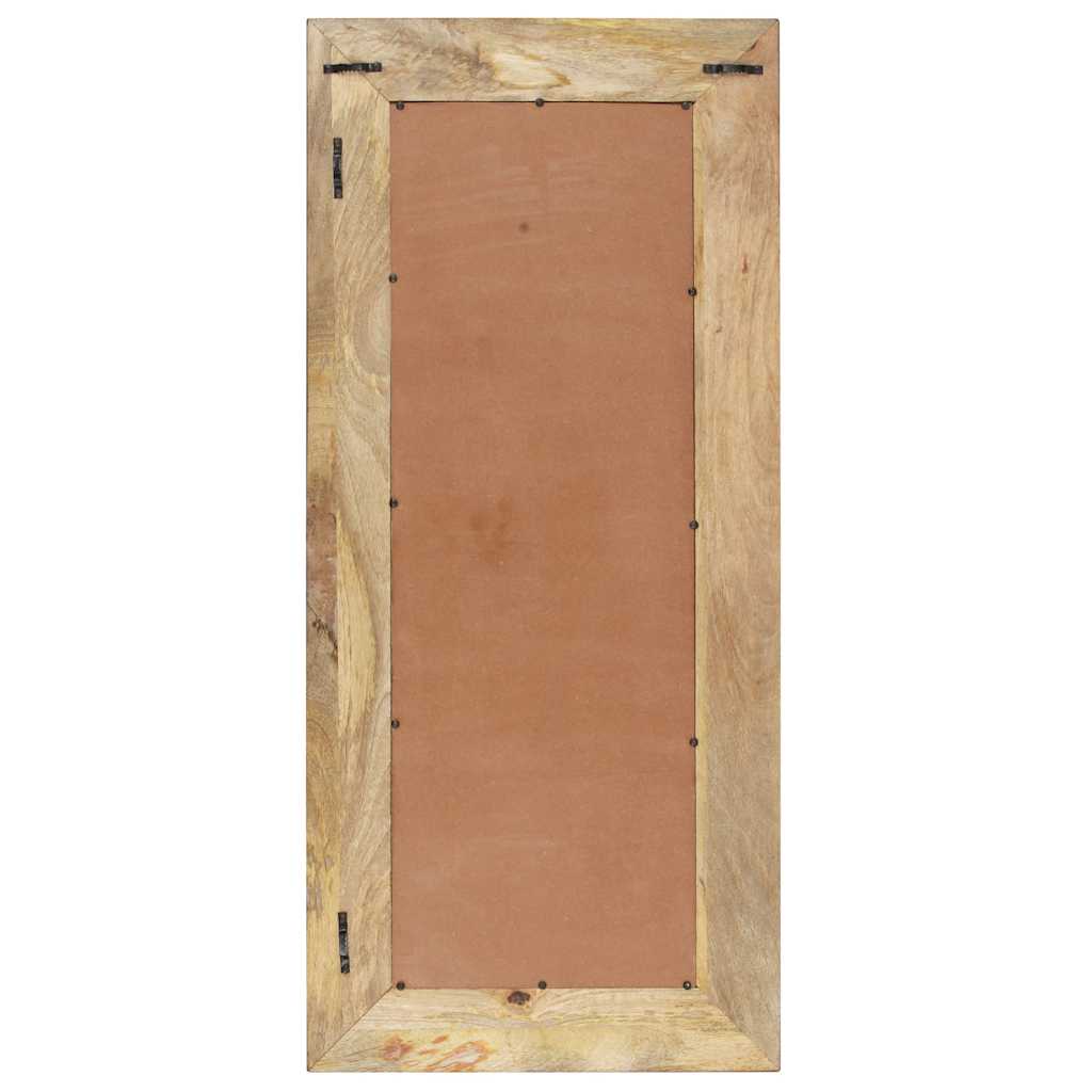 Specchio 110x50 cm in Legno Massello di Mango