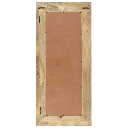 Specchio 110x50 cm in Legno Massello di Mango