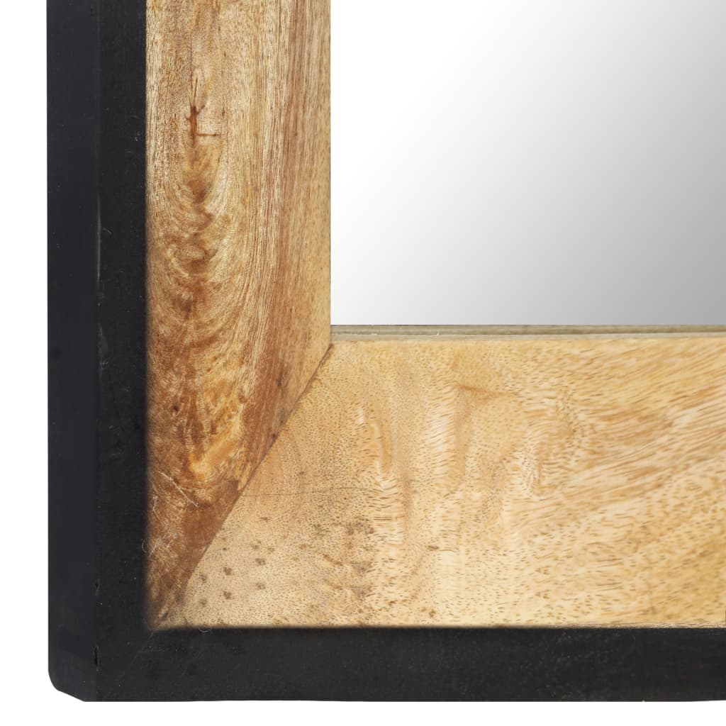 Specchio 110x50 cm in Legno Massello di Mango