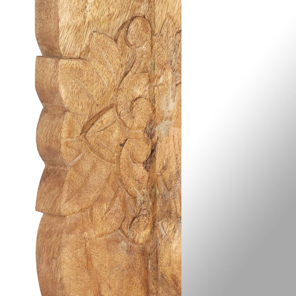 Specchio 80x50 cm in Legno Massello di Mango | homemem39
