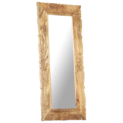 Specchio 110x50 cm in Legno Massello di Mango | homemem39