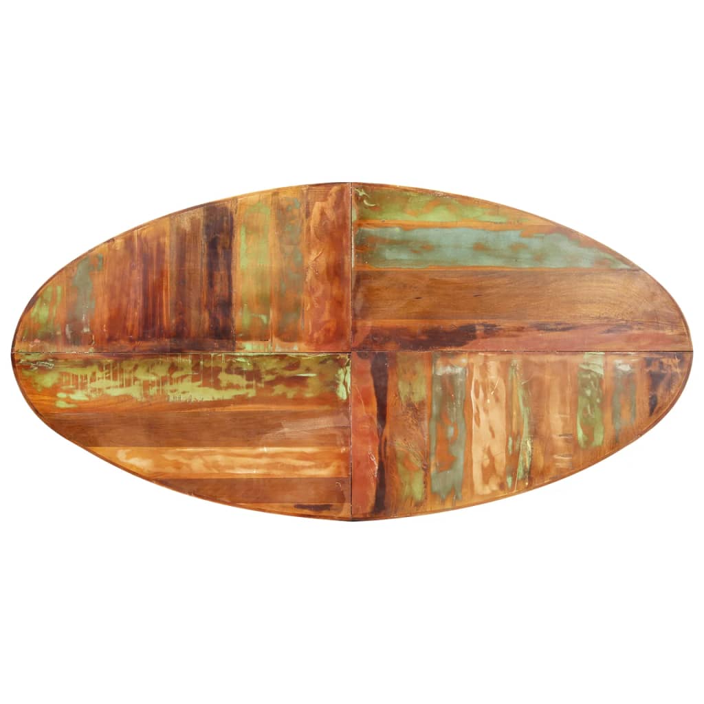 Tavolo da Pranzo 200x100x75cm in Legno Massello di Recupero