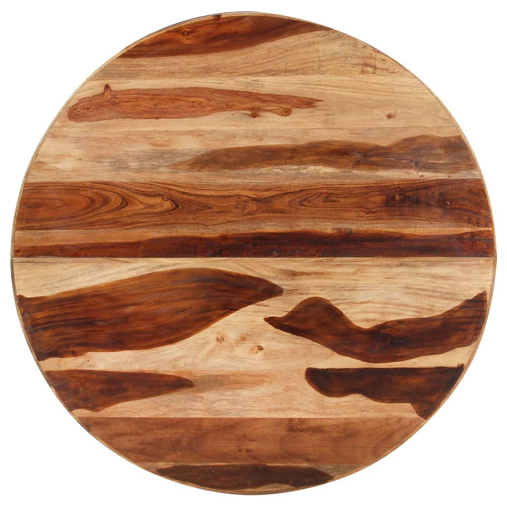 Tavolo da Pranzo 100x100x75 cm Legno di Acacia Finitura Ambra - homemem39