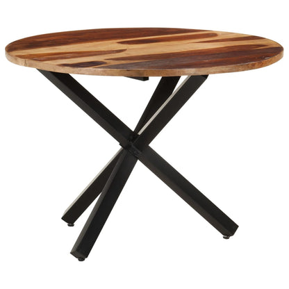 Tavolo da Pranzo 100x100x75 cm Legno di Acacia Finitura Ambra | homemem39