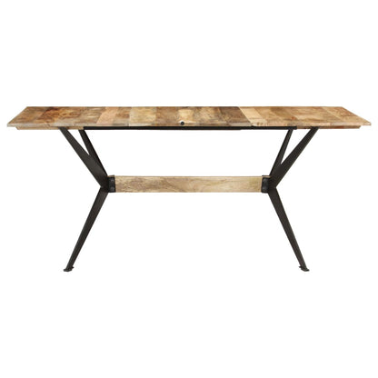 Tavolo da Pranzo 180x90x76 cm in Legno Massello di Mango