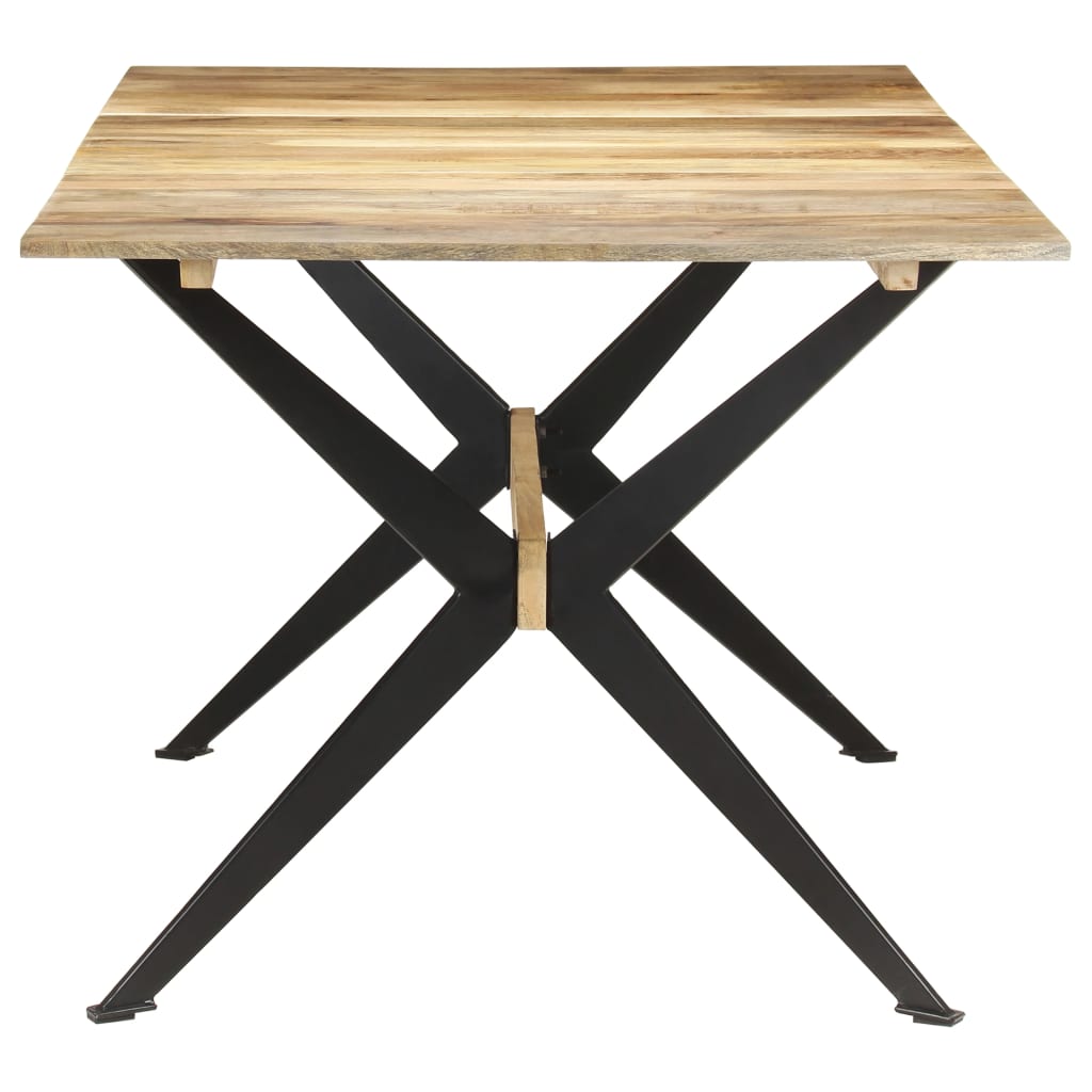 Tavolo da Pranzo 180x90x76 cm in Legno Massello di Mango