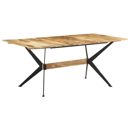 Tavolo da Pranzo 180x90x76 cm in Legno Massello di Mango | homemem39