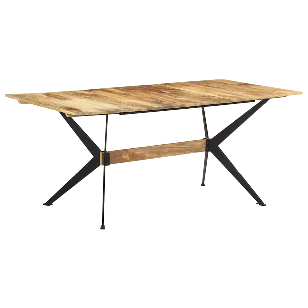 Tavolo da Pranzo 180x90x76 cm in Legno Massello di Mango