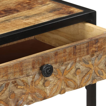 Tavolo Consolle 100x35x75 cm in Legno Massello di Mango | homemem39