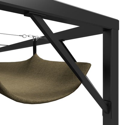 Gazebo da Giardino con Tetto Retrattile 3x3 m Talpa 180 g/m² - homemem39