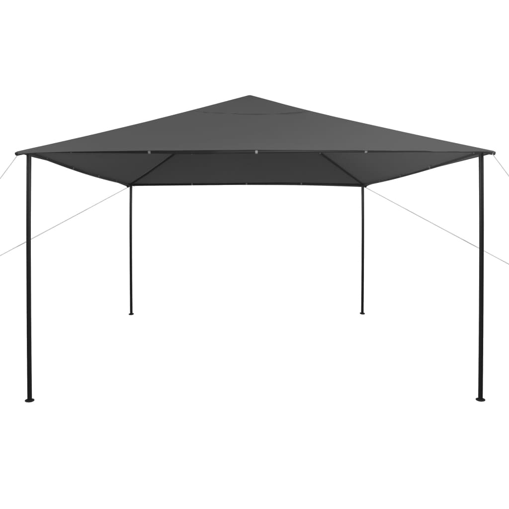 Gazebo da Giardino 4x4x3 m Antracite 180 g/m² - homemem39